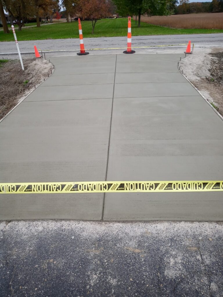 Concrete Driveway Gaines Mi