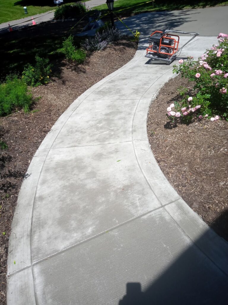 Residential concrete walk - flatwork